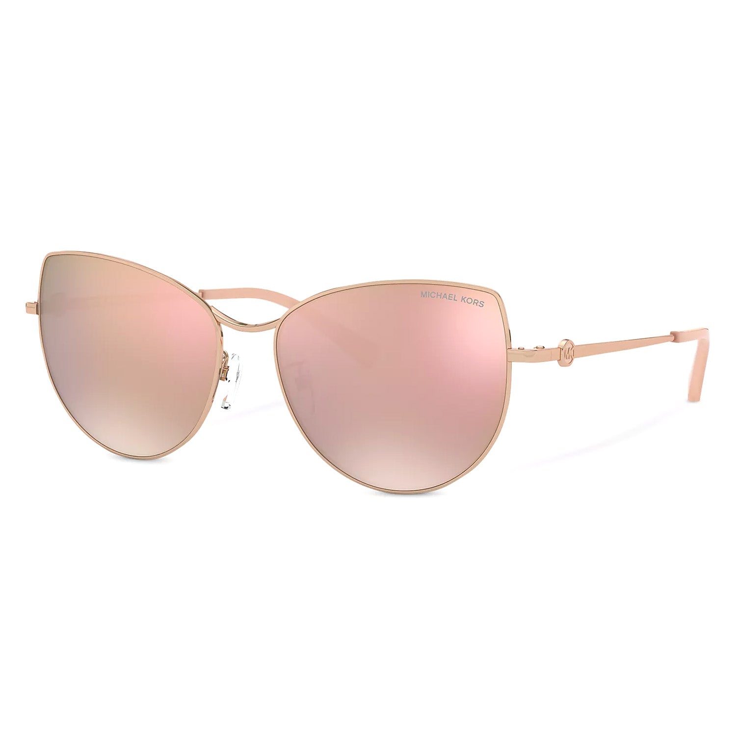 Michael Kors Women's Polarised Sunglasses La Paz Rose Gold MK1062-GR8 Sunglasses