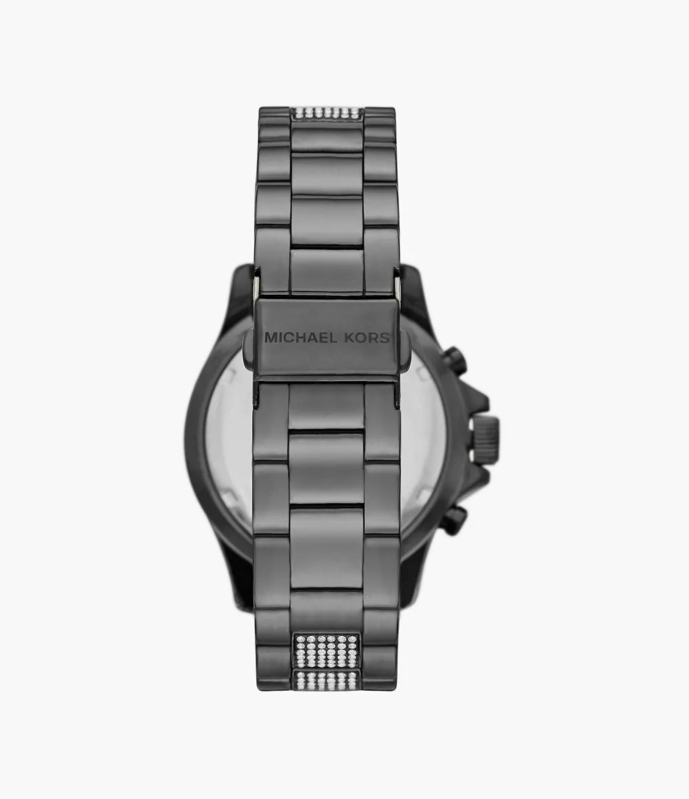 Michael Kors Ladies Watch Everest Chronograph 42mm Gunmetal MK6974-GR8 Sunglasses