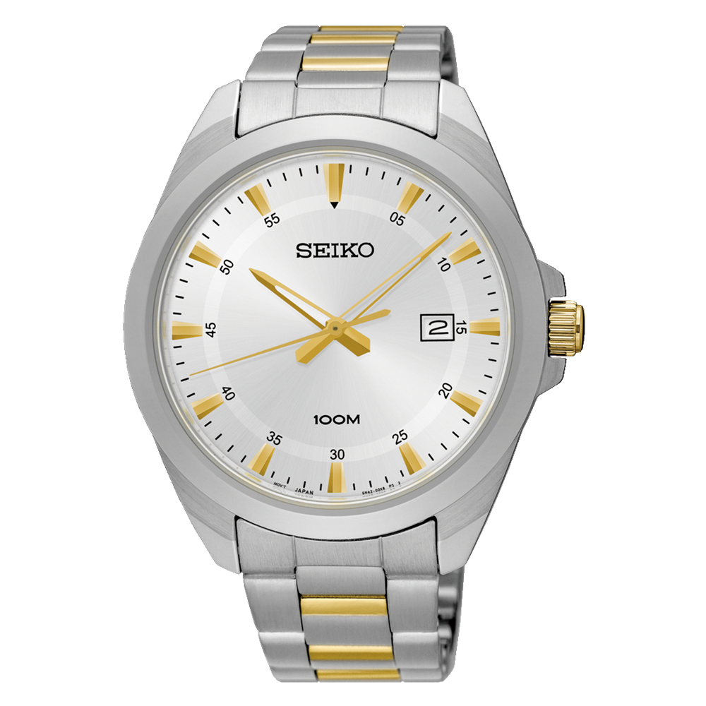 Seiko Classic Silver Men's Watch SUR211P-GR8 Sunglasses