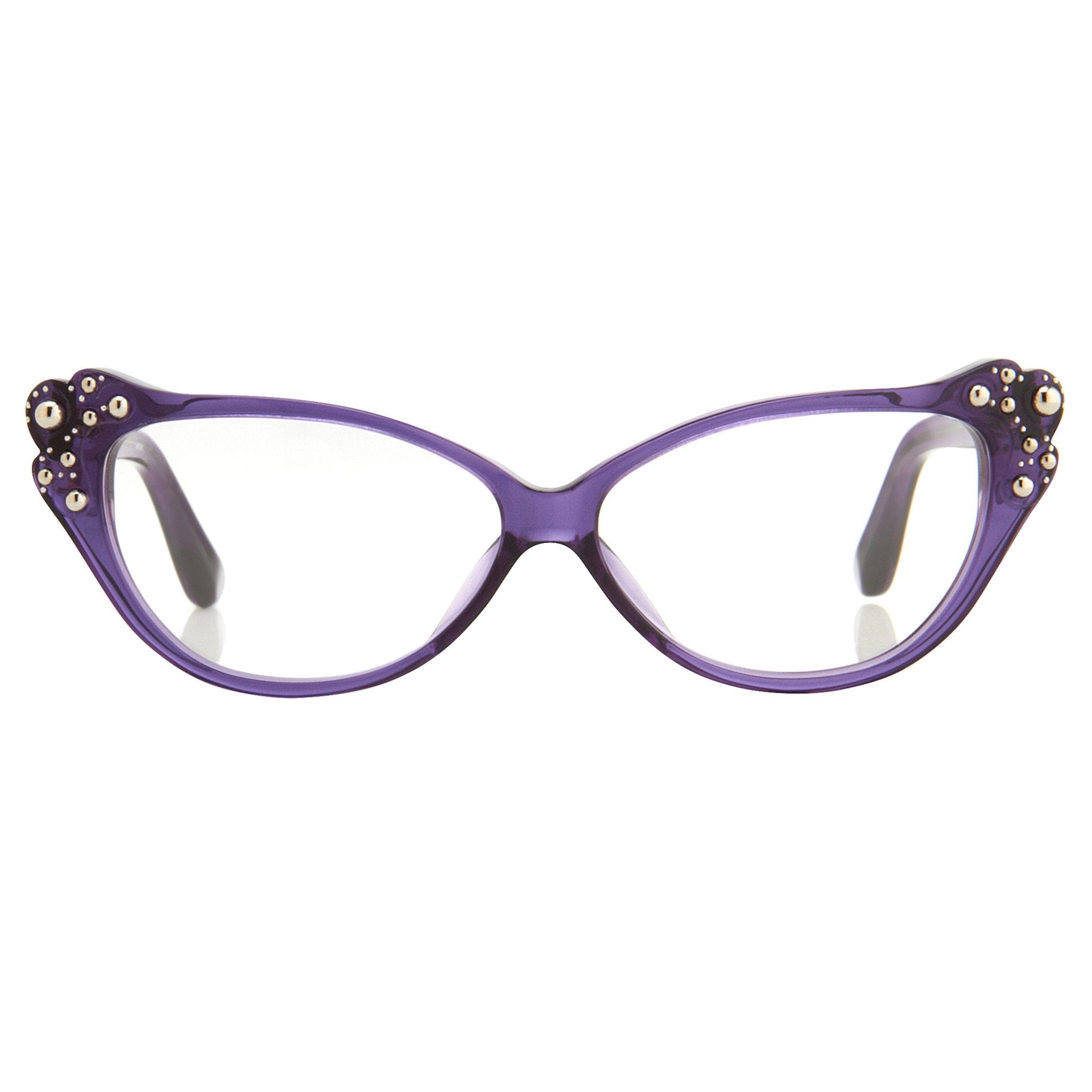 Agent Provocateur Eyeglasses Cat Eye Purple - Watches & Crystals