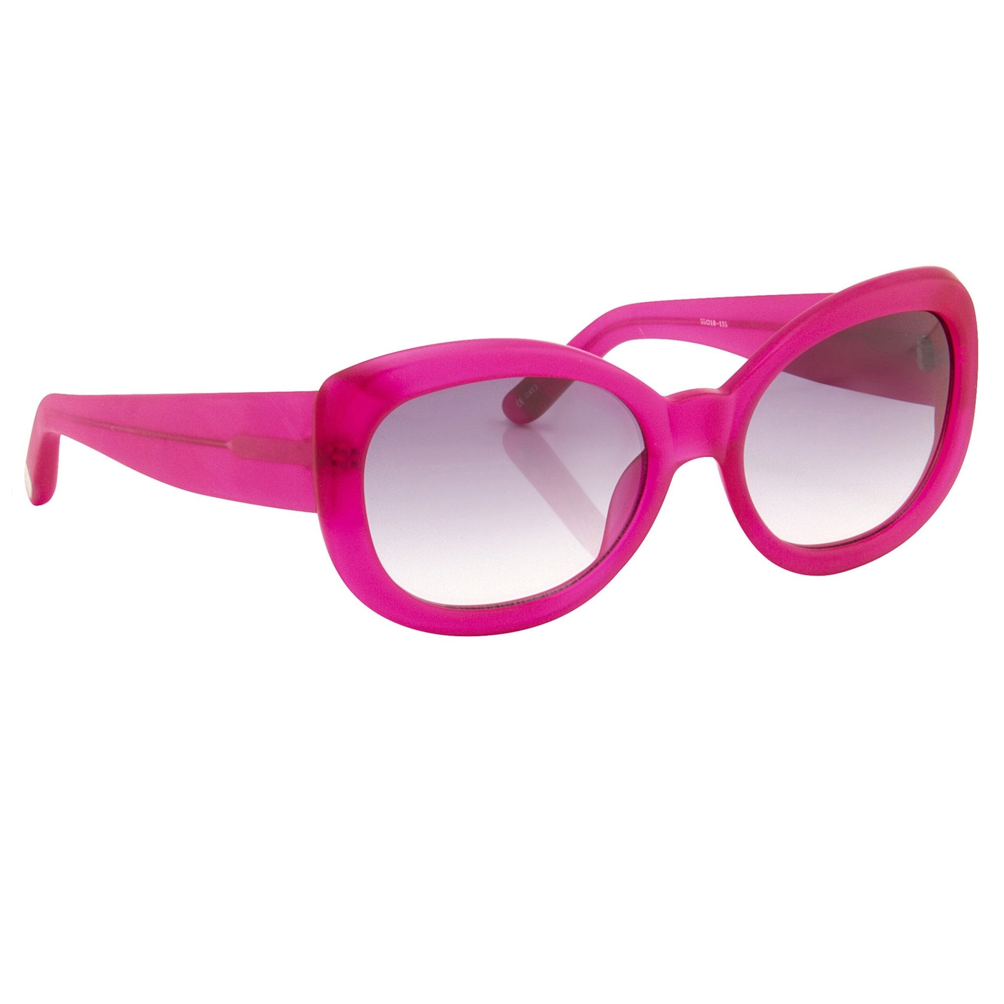 Agent Provocateur Sunglasses Round Pink and Grey Lenses - AP57C6SUN - Watches & Crystals