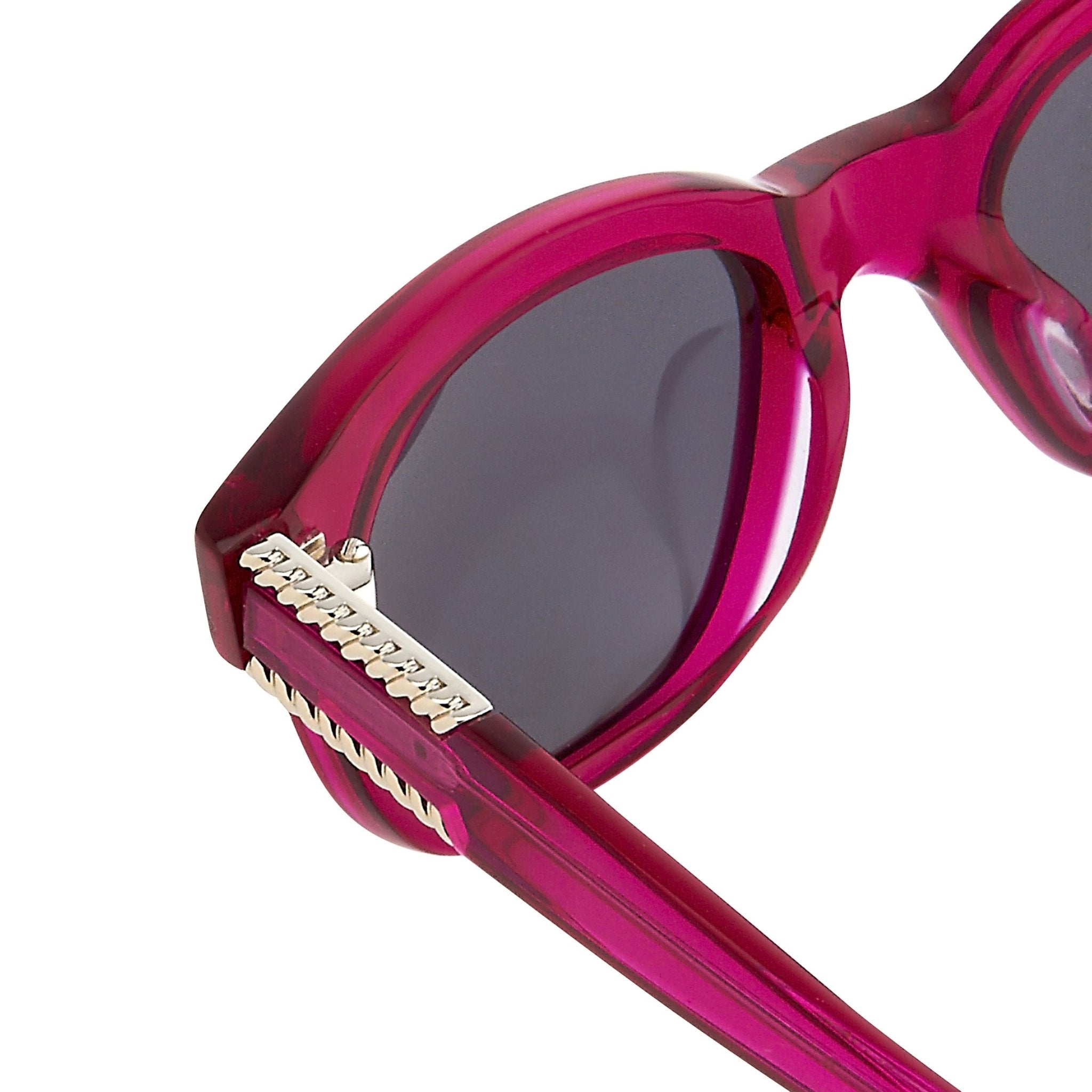 Agent Provocateur Sunglasses Square Pink and Grey Lenses - AP24C5SUN - Watches & Crystals