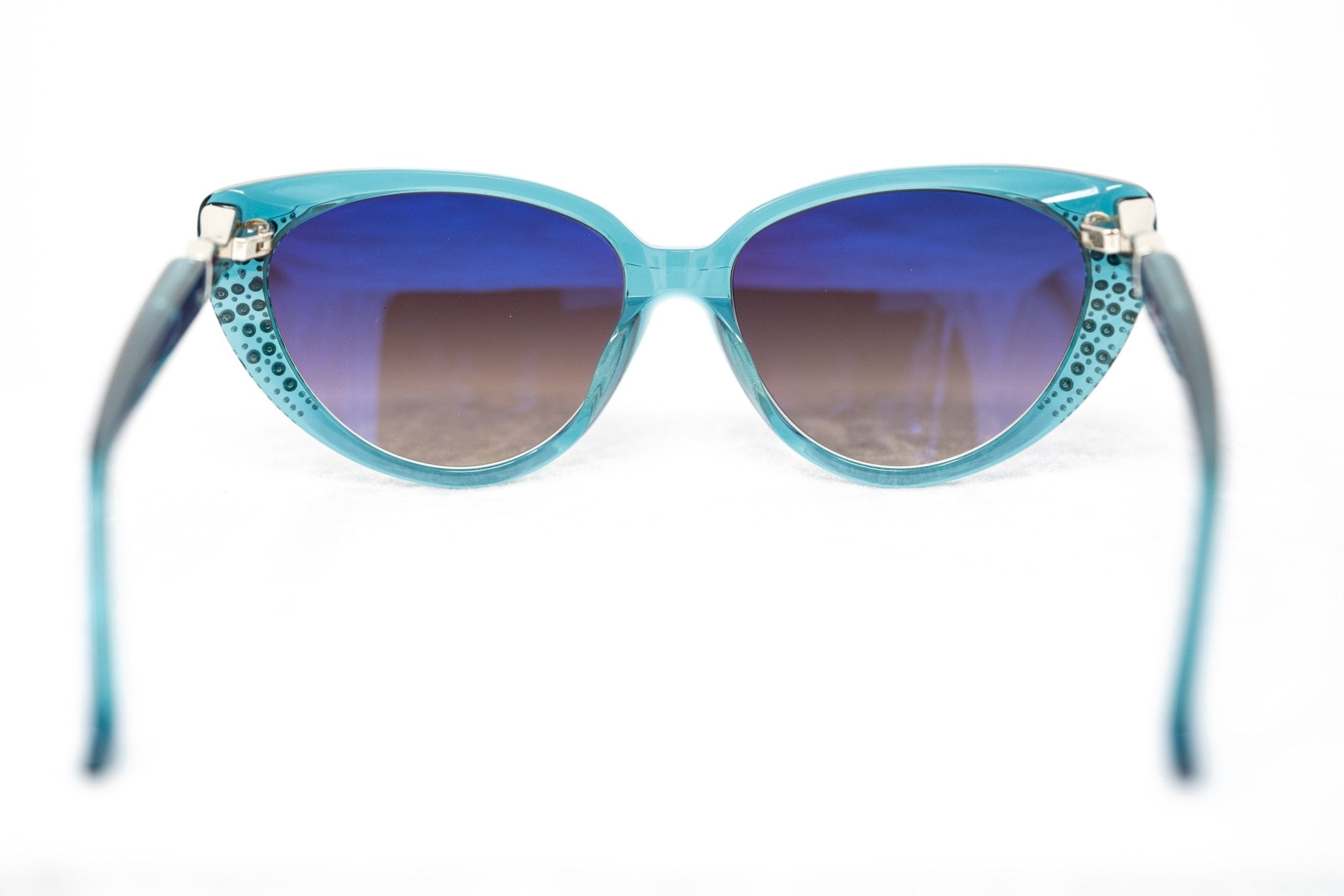 Agent Provocateur Women Sunglasses Cat Eye Blue and Grey Lenses Category 3 - AP19C6SUN - Watches & Crystals