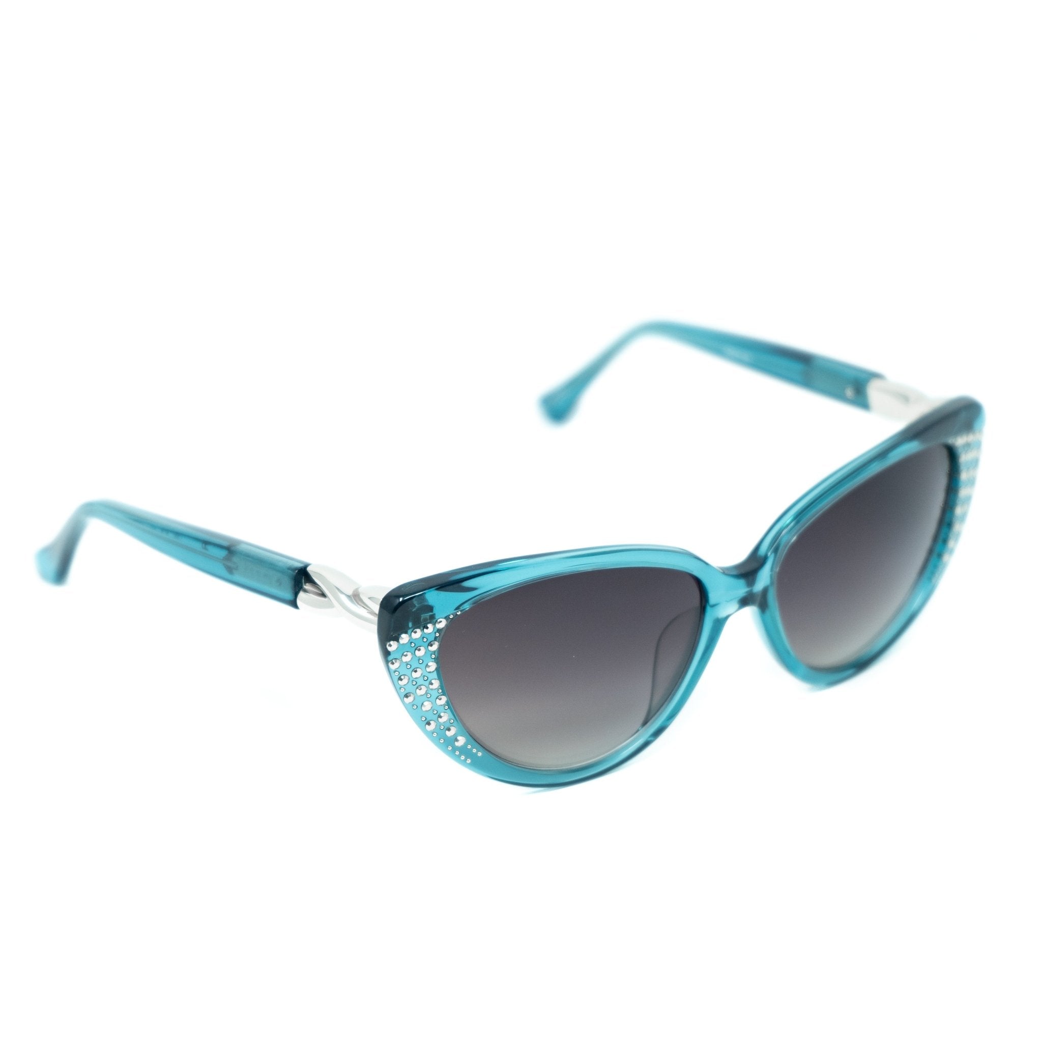 Agent Provocateur Women Sunglasses Cat Eye Blue and Grey Lenses Category 3 - AP19C6SUN - Watches & Crystals