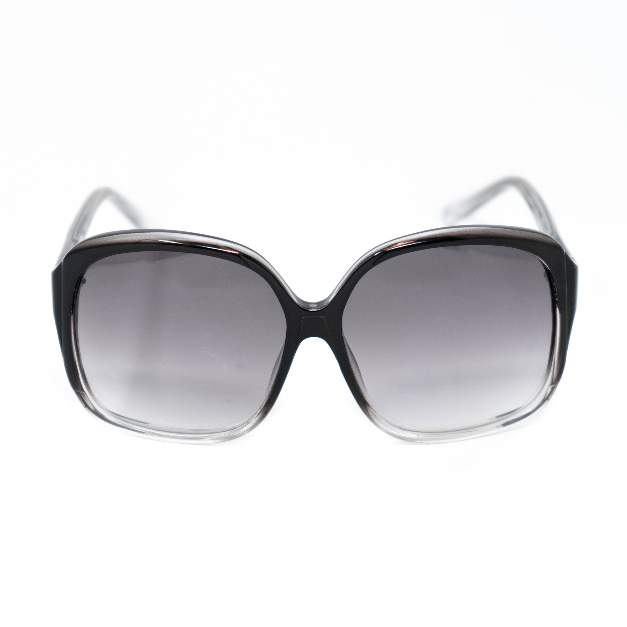 Antonio Berardi Women Sunglasses Oversized Frame Black and Grey Graduated Lenses - 9AB2C1BLACK - Watches & Crystals