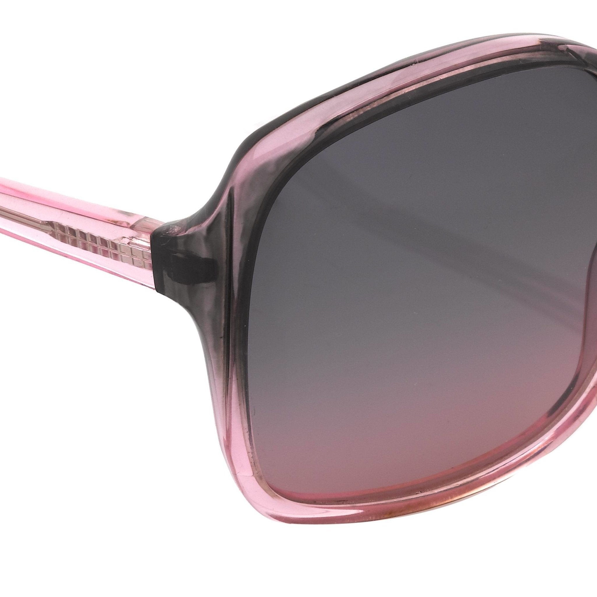 Antonio Berardi Women Sunglasses Oversized Frame Grey/Pink and Grey Graduated Lenses - 9AB2C2PINK - Watches & Crystals