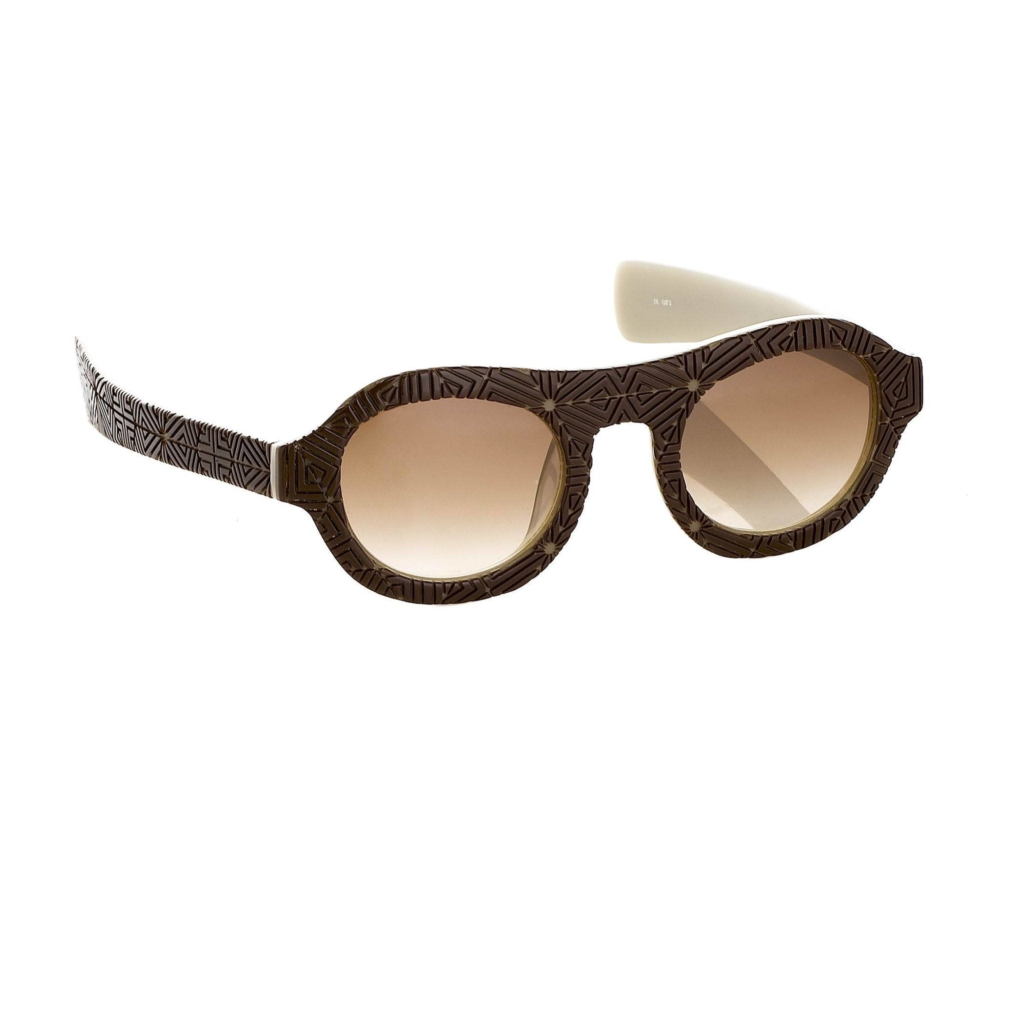 David David Sunglasses Oval Solid Brown Mink Cream With Brown Lenses Category 3 9DAVID1C4BLACKMINK - Watches & Crystals