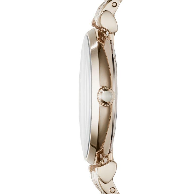 Emporio Armani Ladies T-Bar Gianni Watch Rose Gold Plated AR11059 - Watches & Crystals