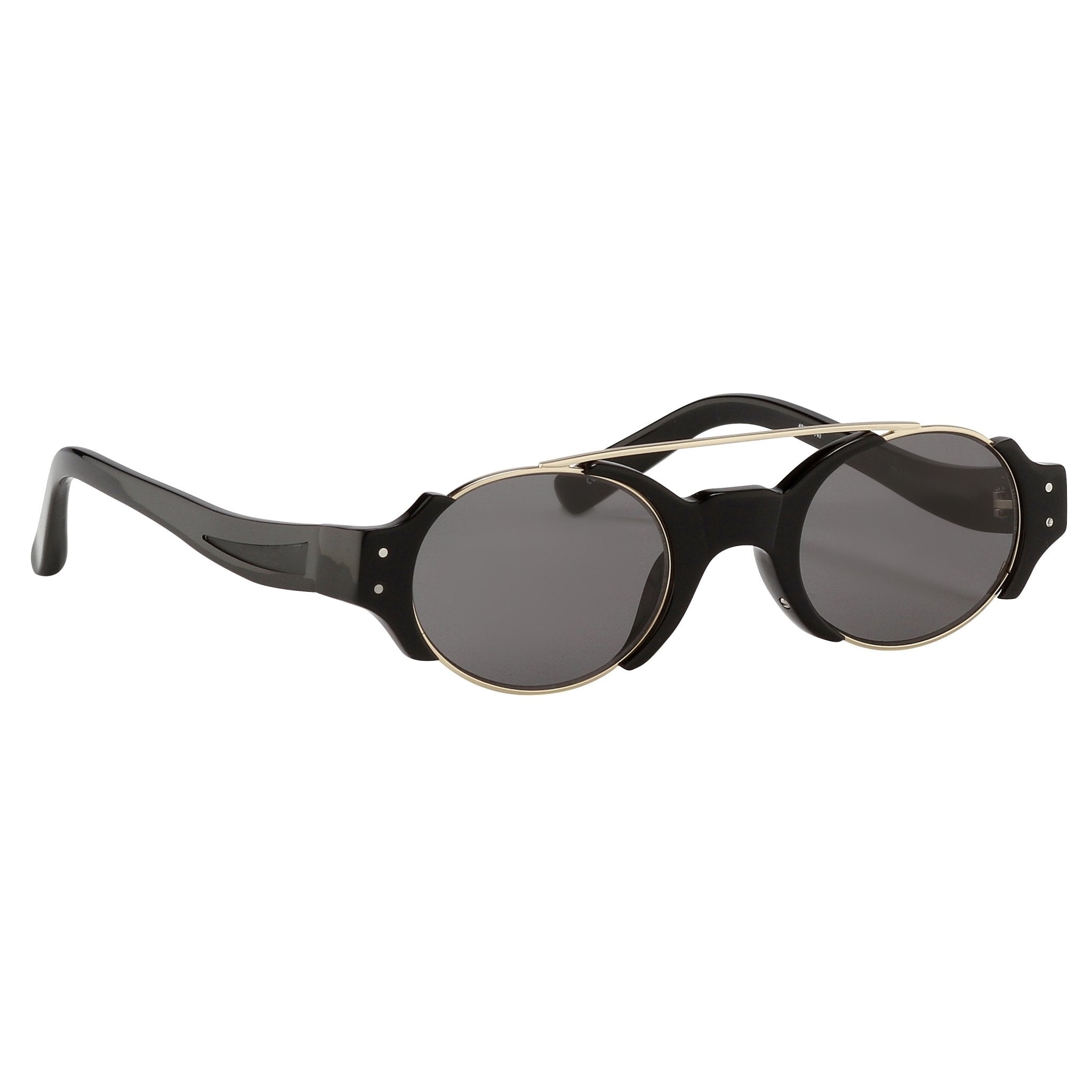 Erdem Women Sunglasses Black Light Gold with Grey Lenses Category 3 EDM8C2SUN - Watches & Crystals