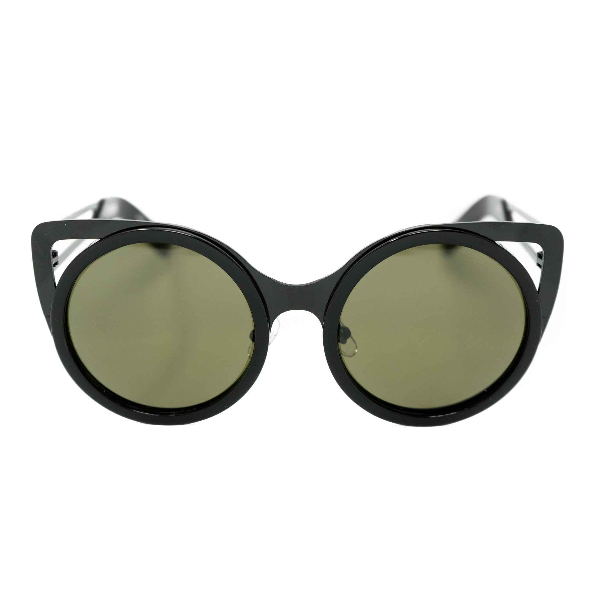 Erdem Women Sunglasses Cat Eye Slate Black with Grey Lenses Category 3 EDM4C9SUN - Watches & Crystals