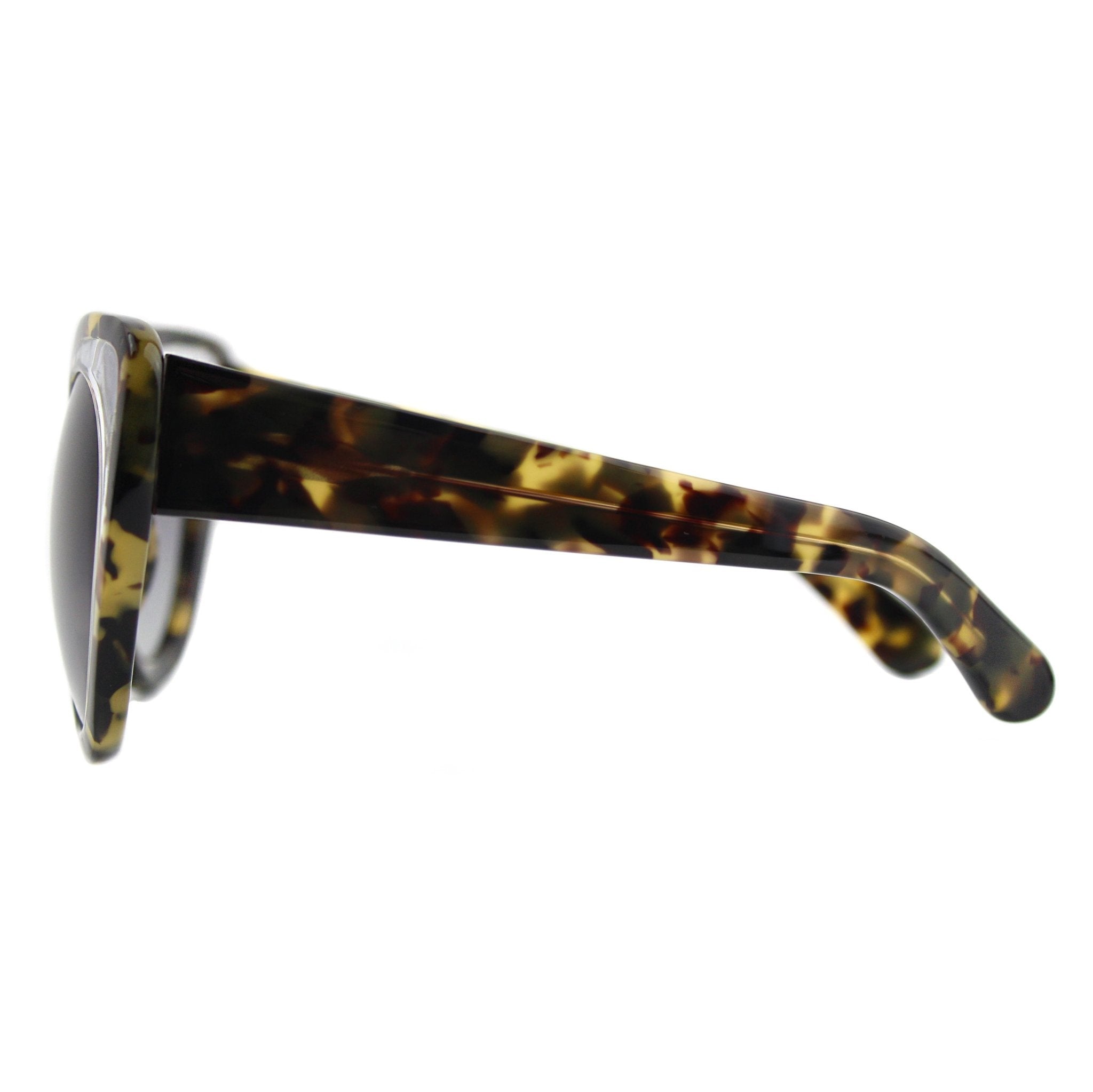 Erdem Women Sunglasses Cat Eye Tortoise Shell Clear with Grey Graduated Lenses Category 3 EDM14C5SUN - Watches & Crystals