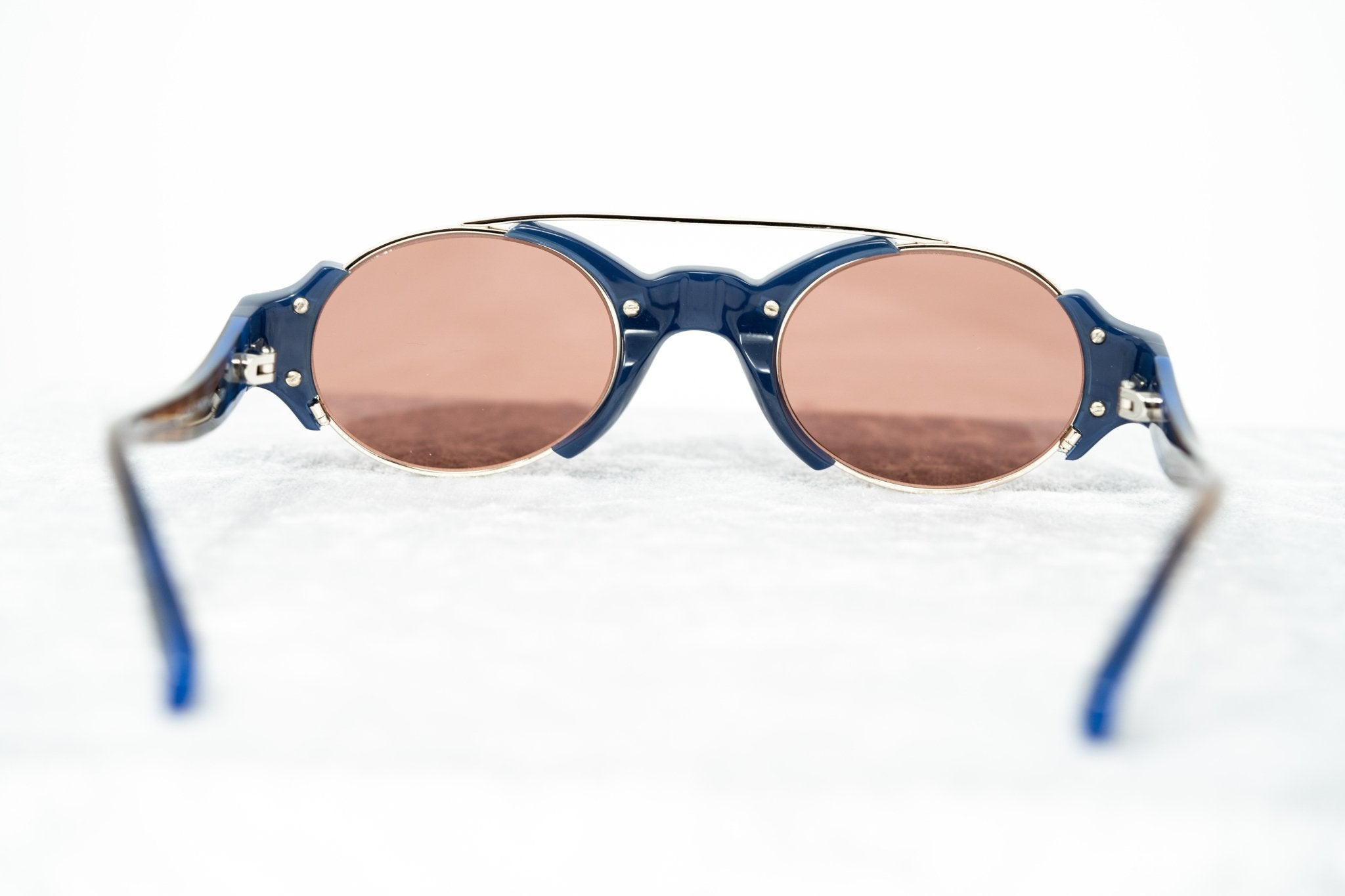 Erdem Women Sunglasses Royal Blue Light Gold with Brown Lenses EDM8C3SUN - Watches & Crystals