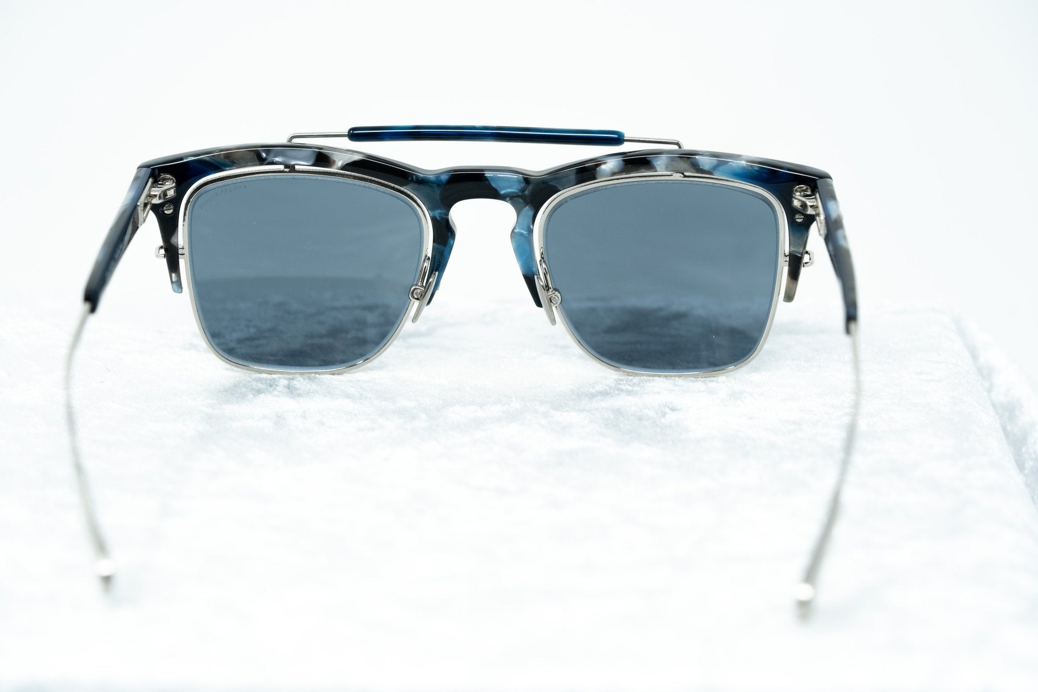 Kris Van Assche Sunglasses D-Frame Blue and Grey - Watches & Crystals