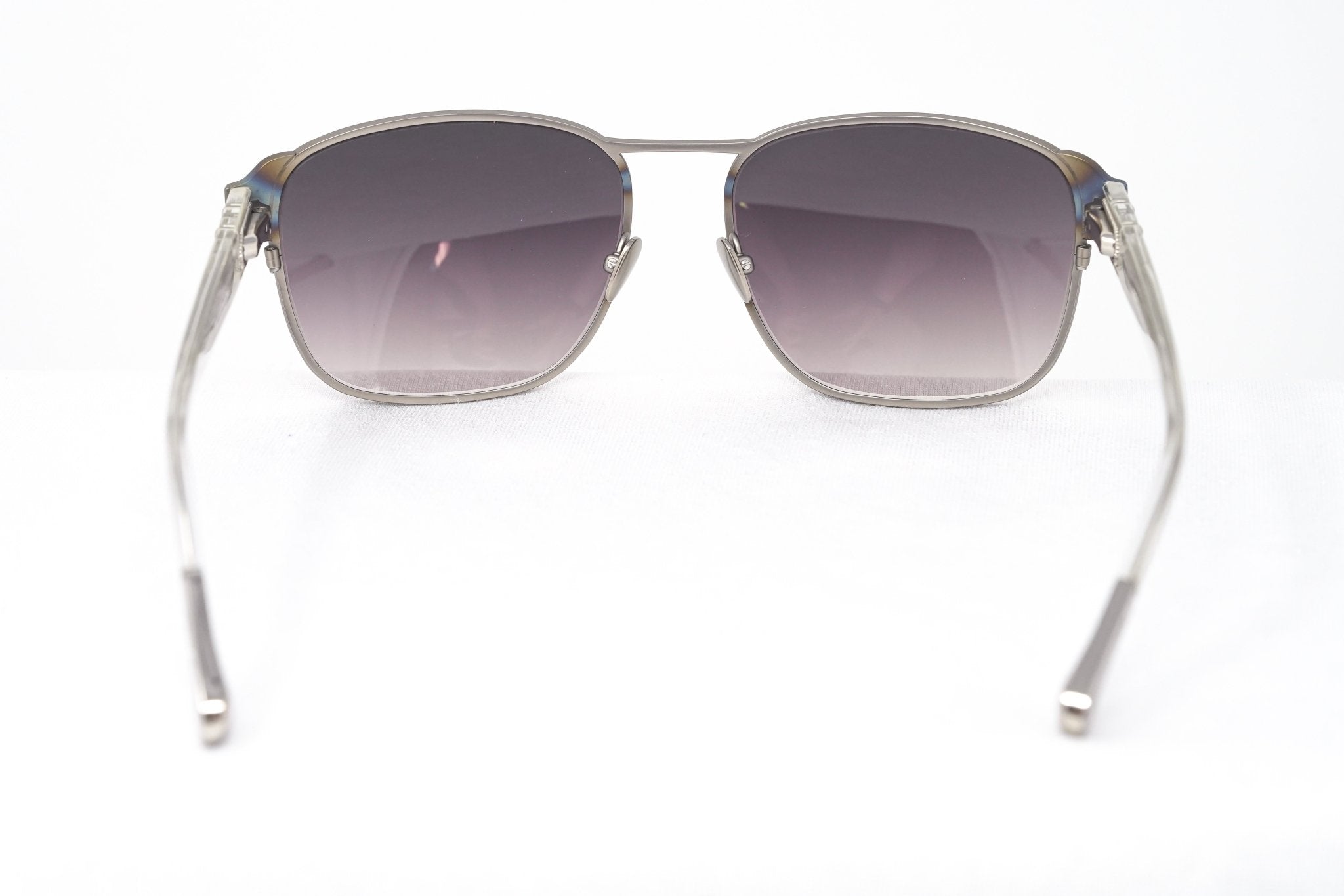 Kris Van Assche Sunglasses D-Frame Iridescent Silver and Purple - Watches & Crystals