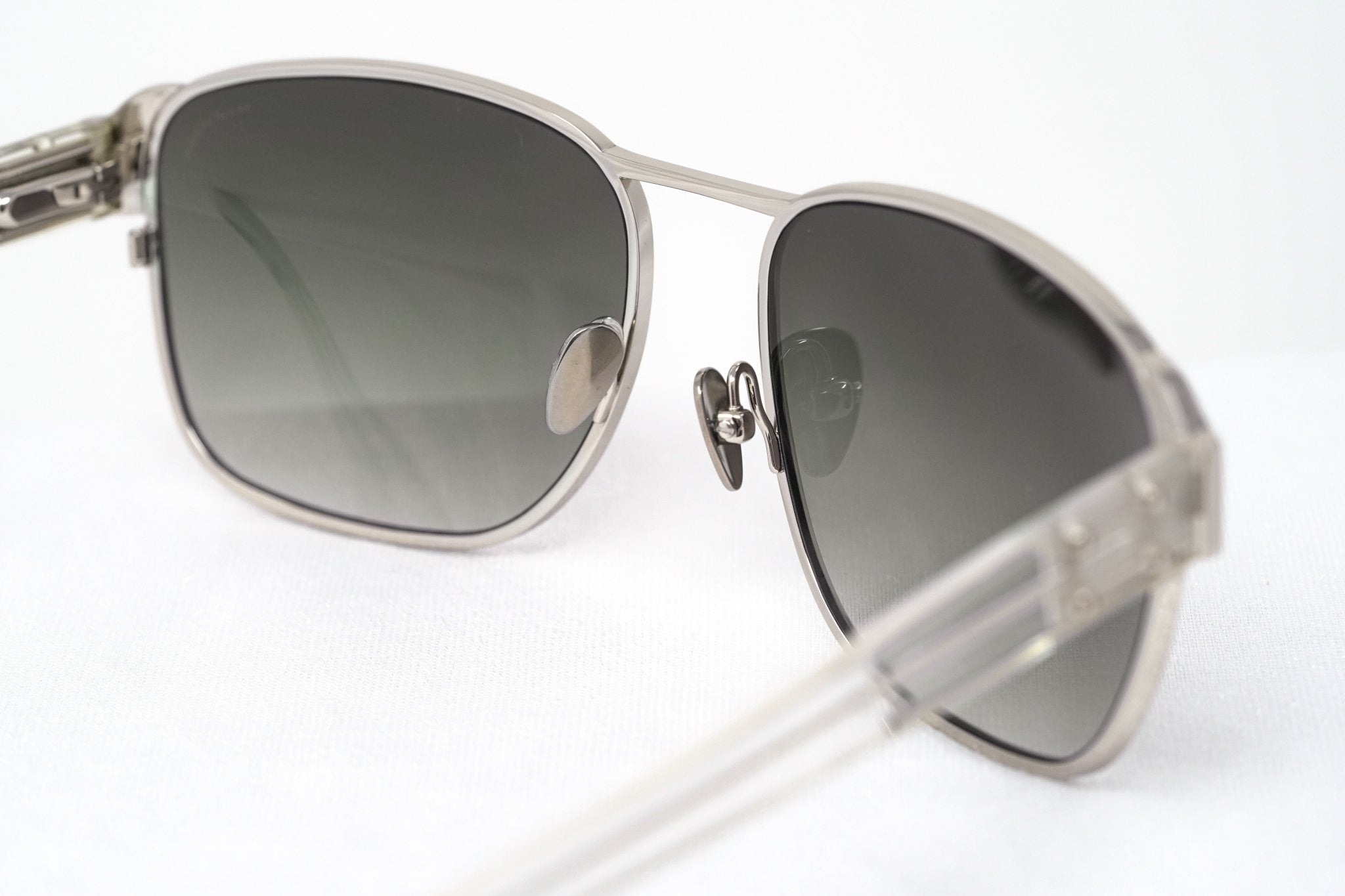 Kris Van Assche Sunglasses D-Frame Silver and Grey - Watches & Crystals