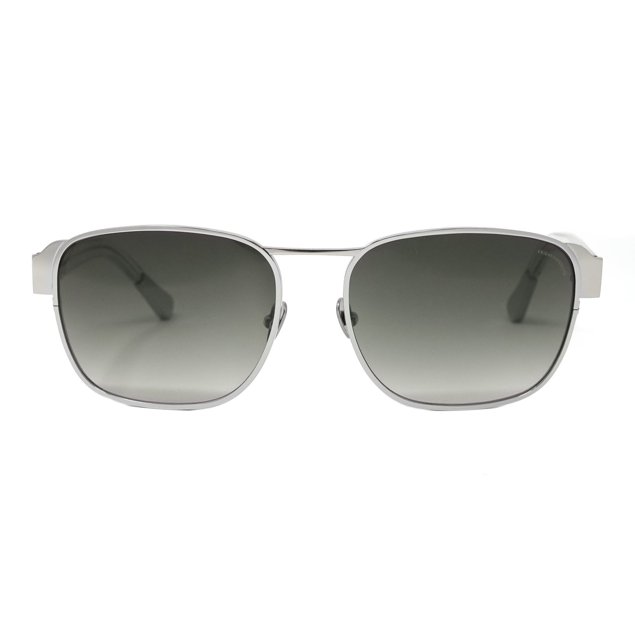 Kris Van Assche Sunglasses D-Frame Silver and Grey - Watches & Crystals