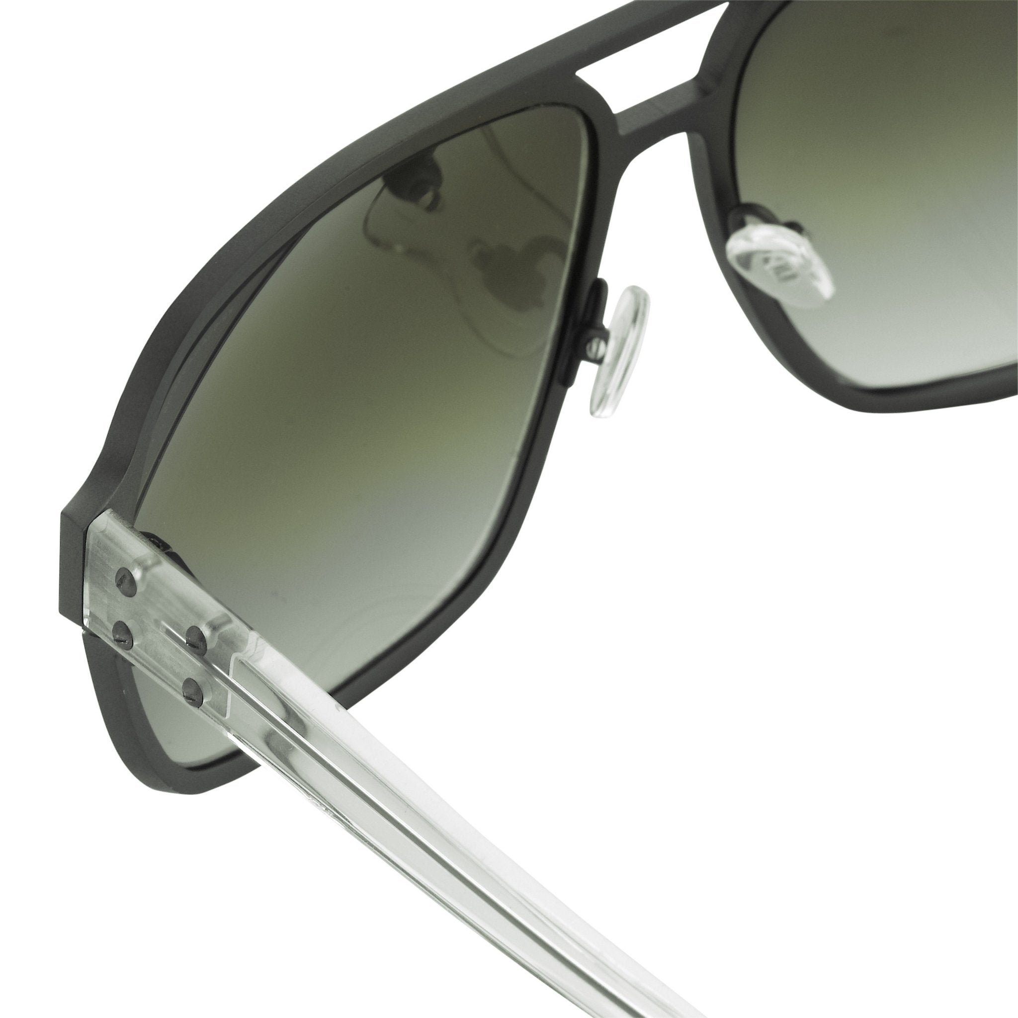 Kris Van Assche Sunglasses Rectangular Brown and Grey - Watches & Crystals