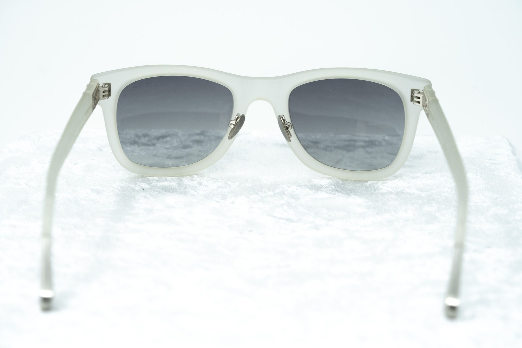 Kris Van Assche Sunglasses with D-frame Rubberised Clear and Grey Lenses - KVA47C2SUN - Watches & Crystals