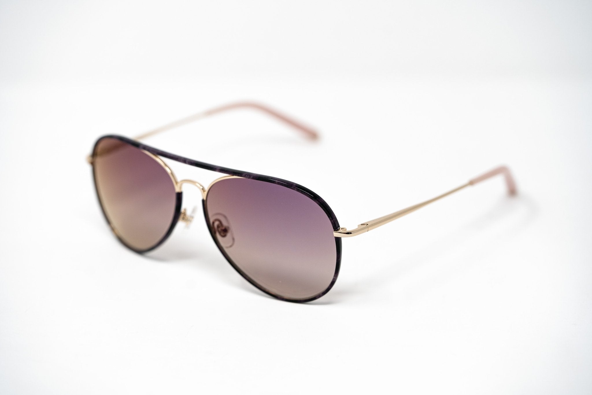 Matthew Williamson Sunglasses Lilac Tortoise Shell with Mauve Lenses MW154C5SUN - Watches & Crystals