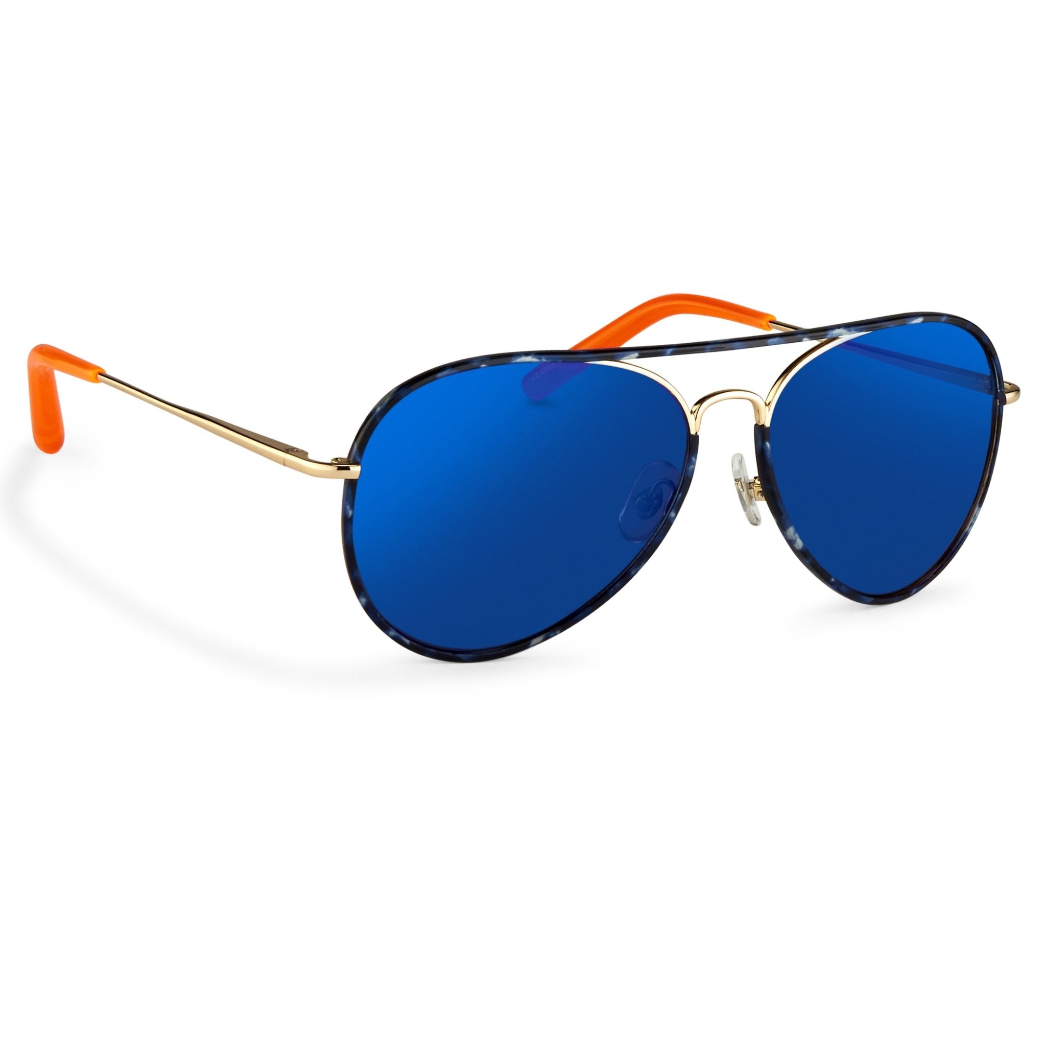 Matthew Williamson Sunglasses Tortoise Shell with Blue Lenses MW154C3SUN - Watches & Crystals