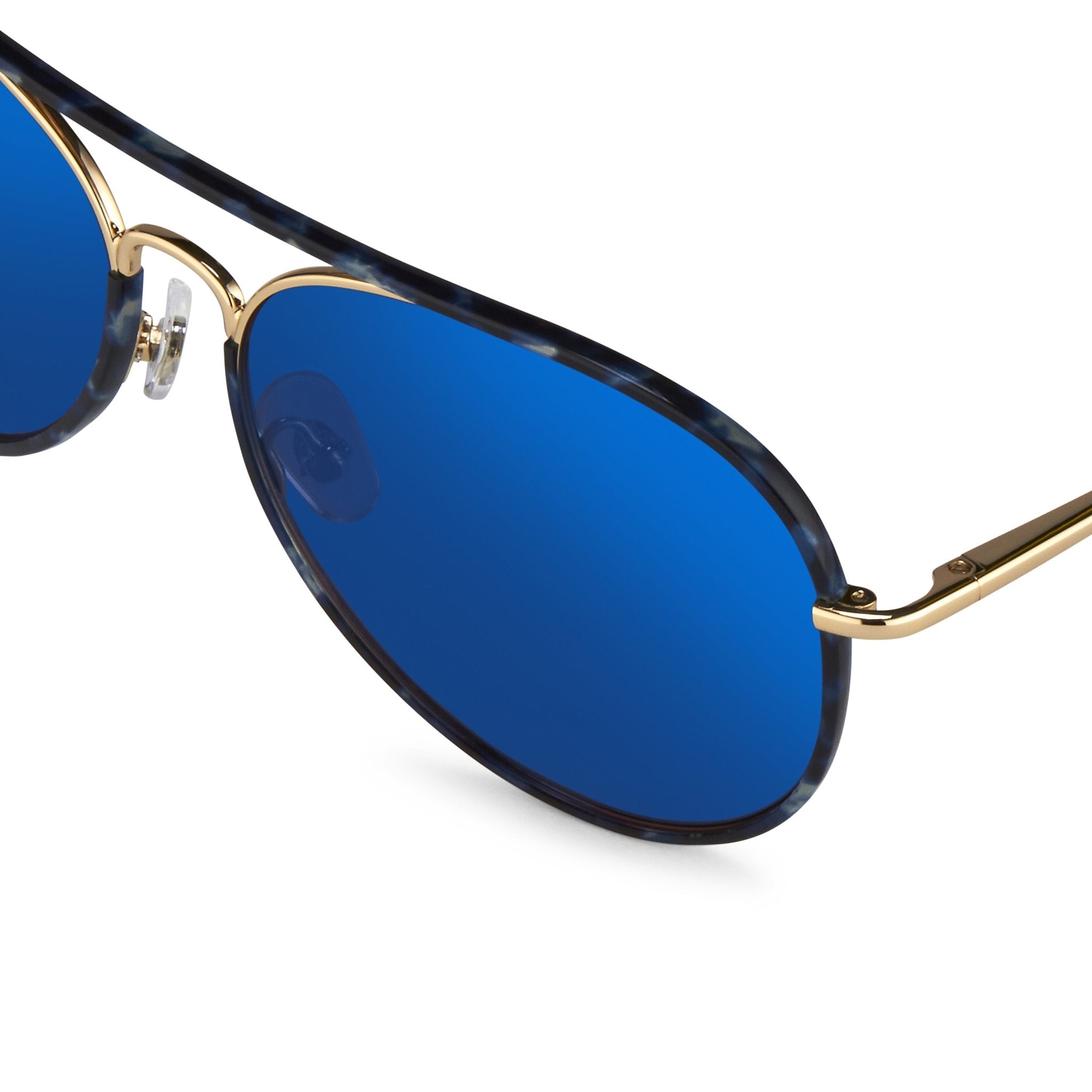 Matthew Williamson Sunglasses Tortoise Shell with Blue Lenses MW154C3SUN - Watches & Crystals