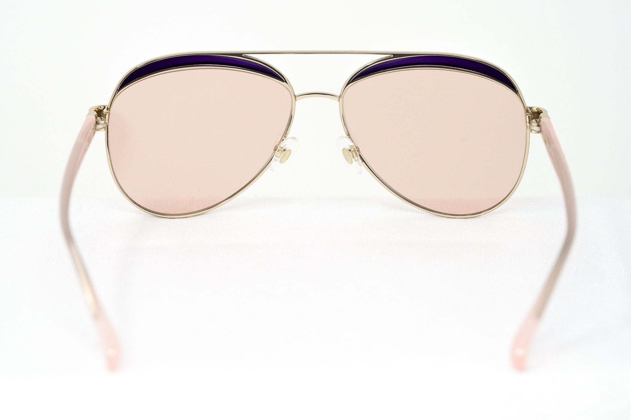 NO 21 Women's Sunglasses Rose Gold and Peach - Watches & Crystals