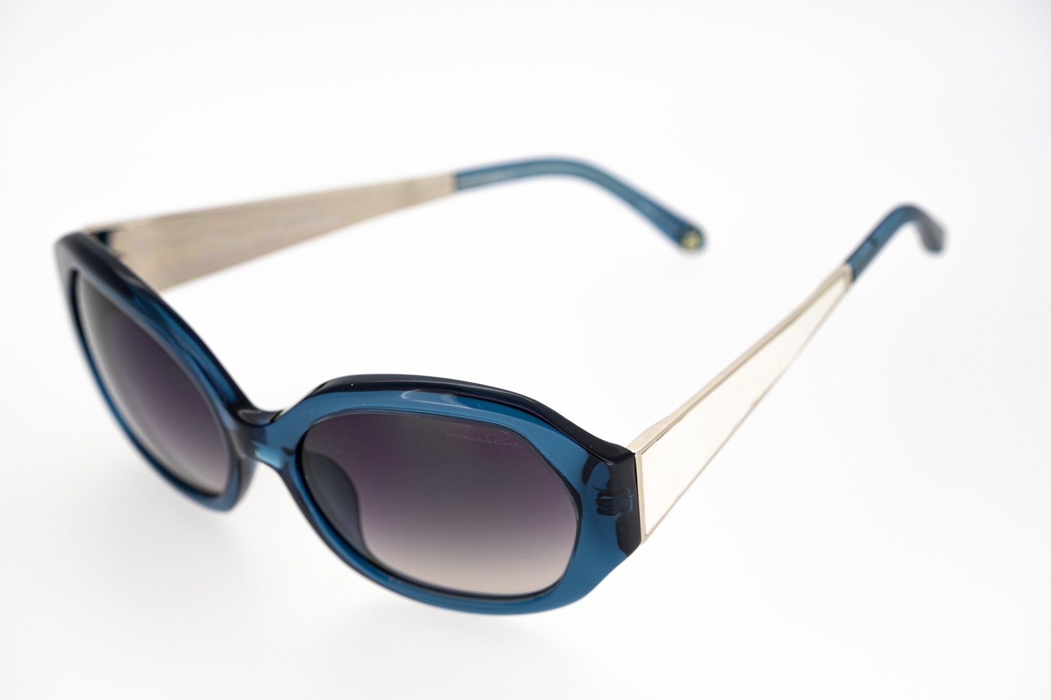 Oscar De La Renta Sunglasses Jackie O Sapphire Blue and Grey Lenses - ODLR34C5SUN - Watches & Crystals