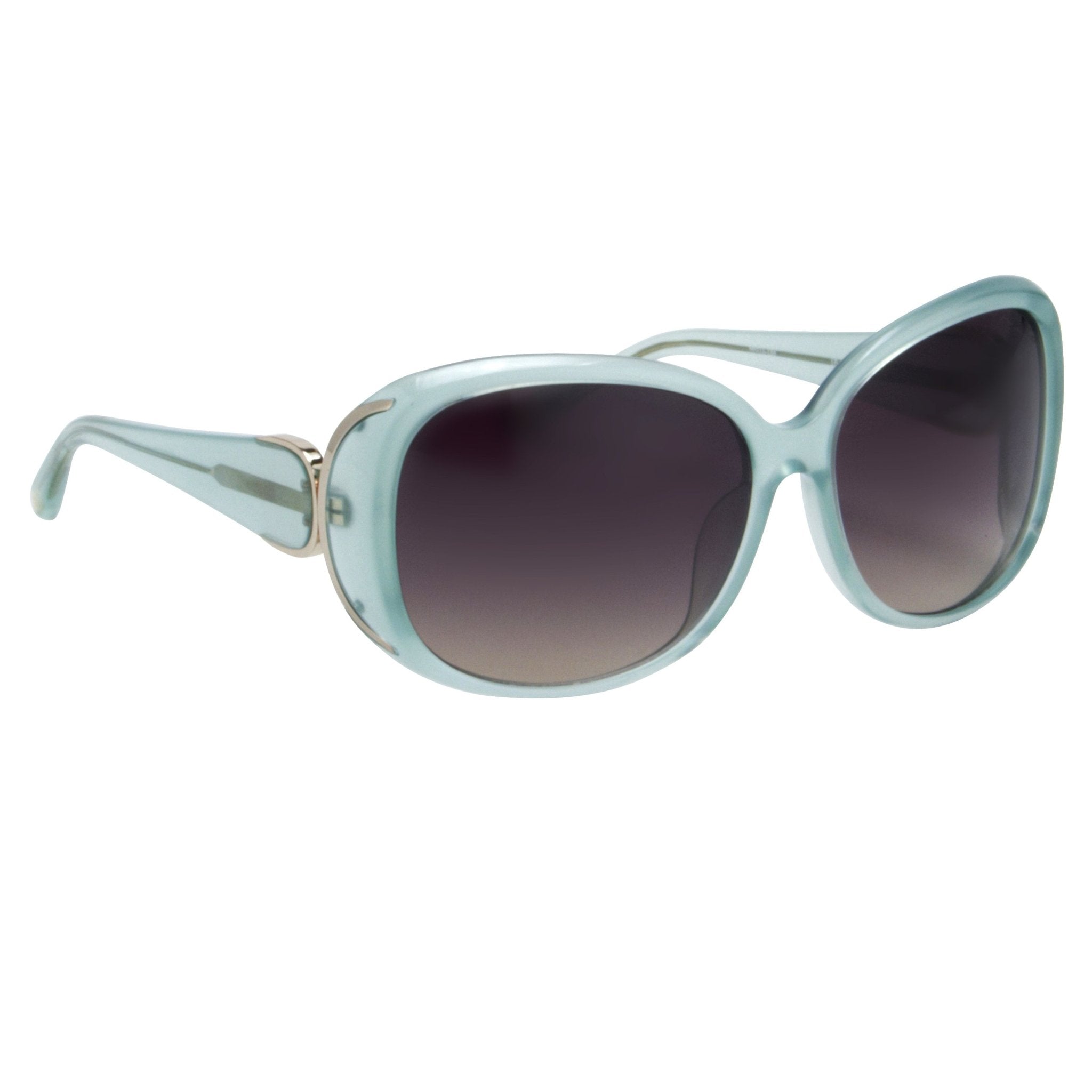 Oscar De La Renta Sunglasses Oversized Frame Mint and Grey Lenses - ODLR55C3SUN - Watches & Crystals