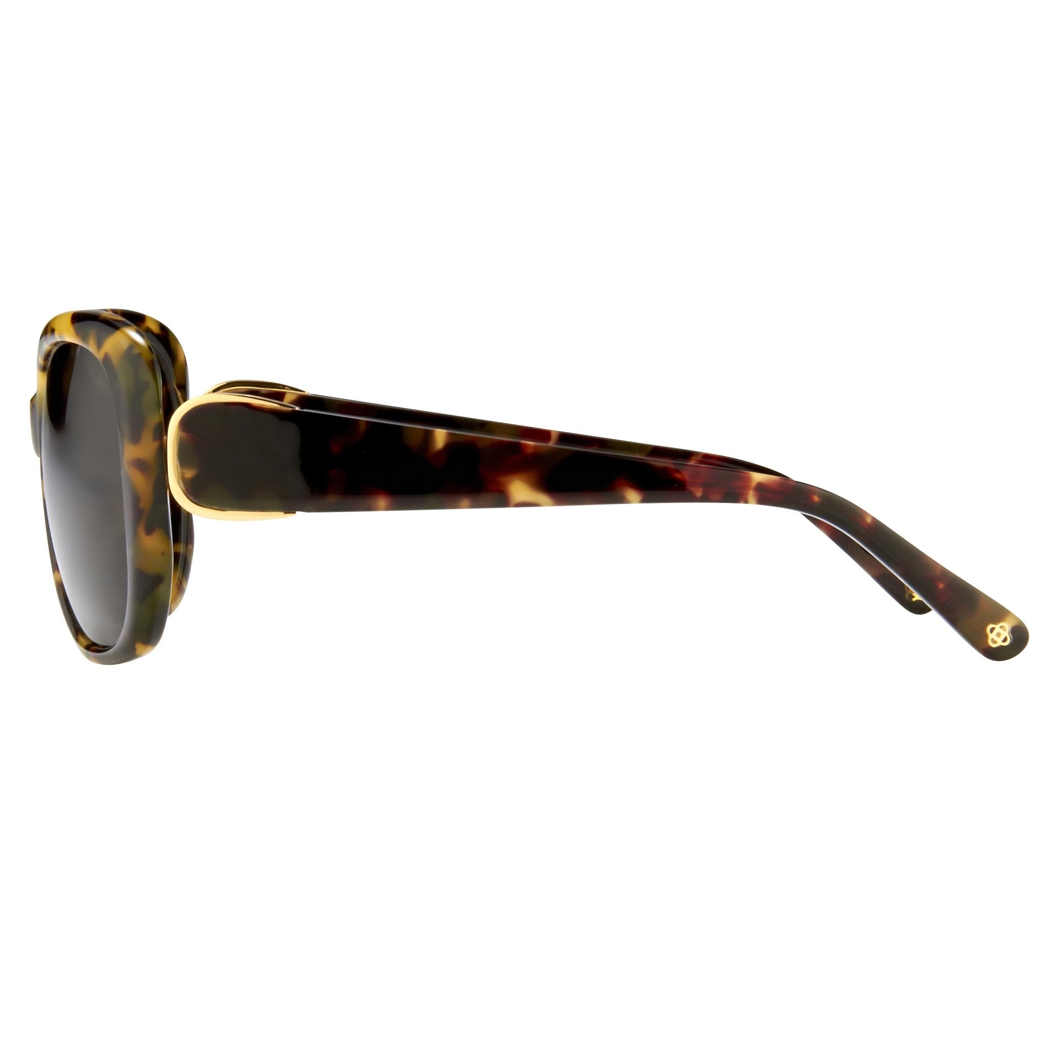 Oscar De La Renta Sunglasses Oversized Frame Tortoise Shell and Grey Lenses - ODLR45C2SUN - Watches & Crystals