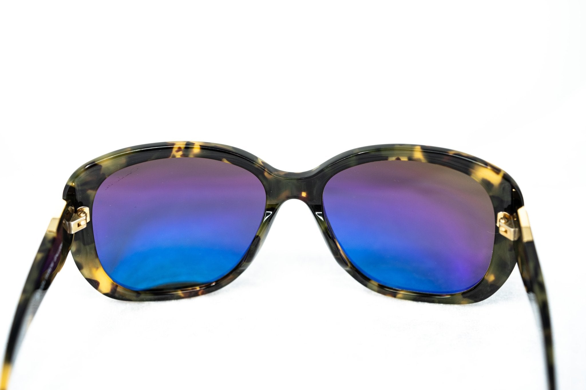 Oscar De La Renta Sunglasses Oversized Frame Tortoise Shell and Grey Lenses - ODLR45C2SUN - Watches & Crystals