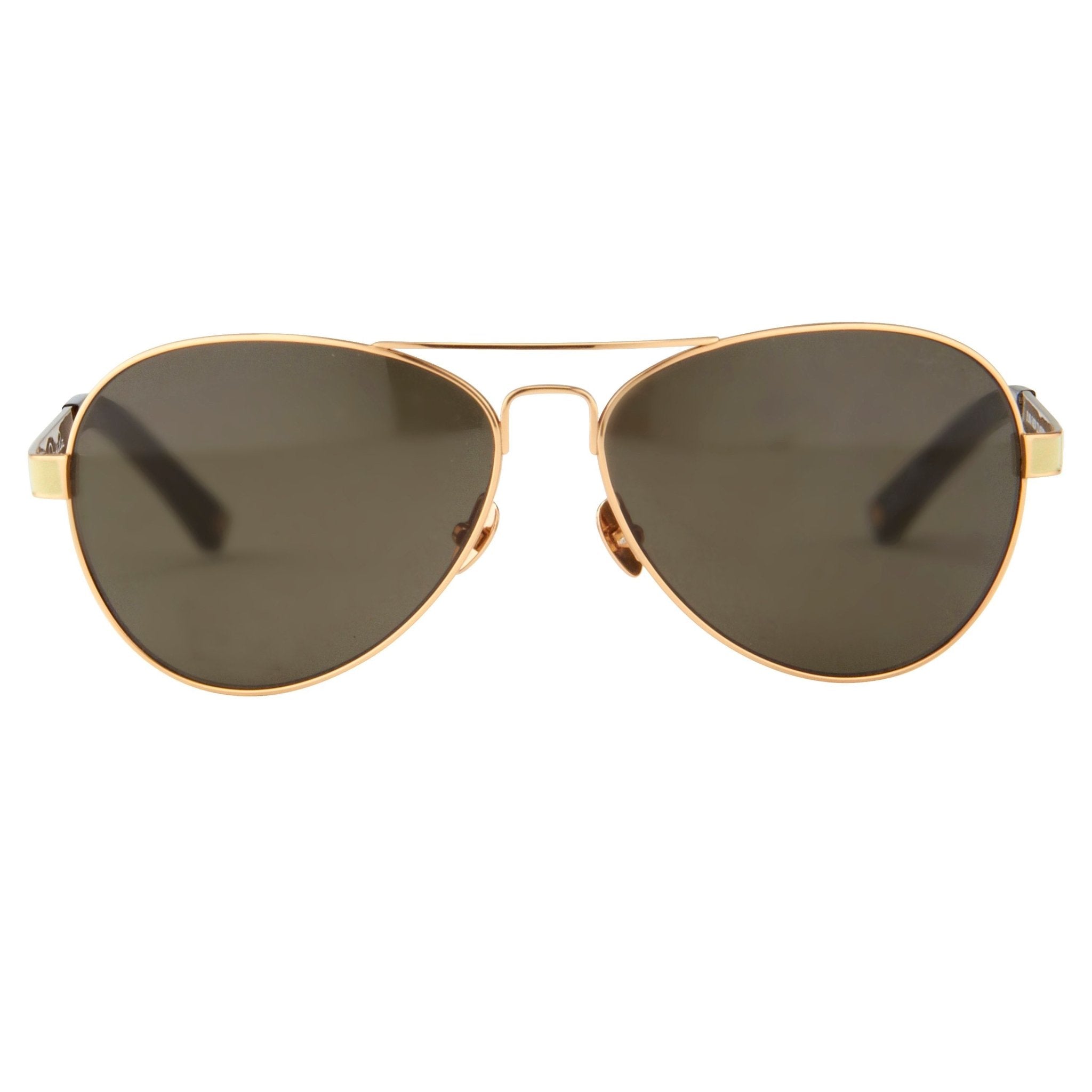 Oscar De La Renta Sunglasses Rose Gold and Green Lenses Category 3 - ODLR44C5SUN - Watches & Crystals