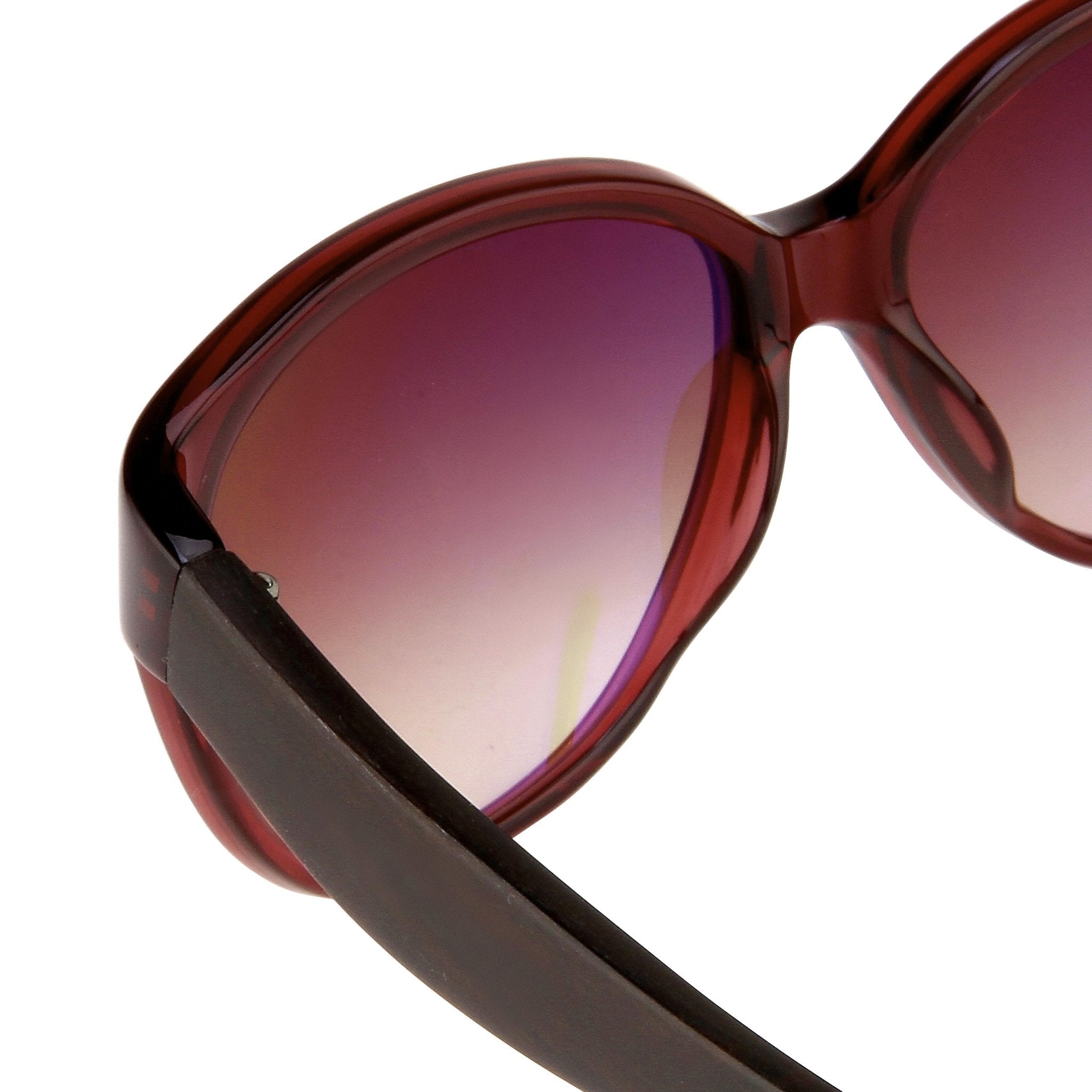 Oscar De La Renta Women Sunglasses Sandalwood Oval Red and Brown Graduated Lenses - ODLR30C5SUN - Watches & Crystals