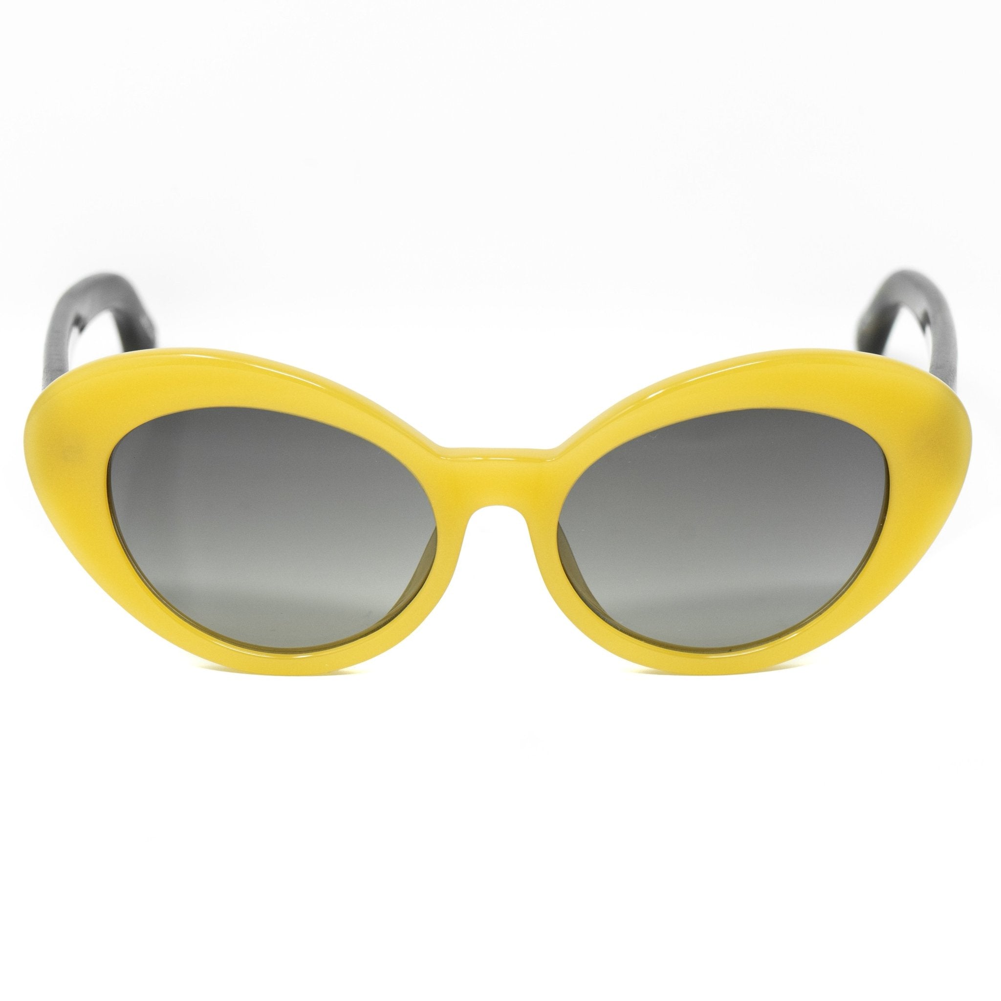 Oscar De La Renta Women Sunglasses Sandalwood Oval Yellow and Grey Lenses - ODLR26C4SUN - Watches & Crystals