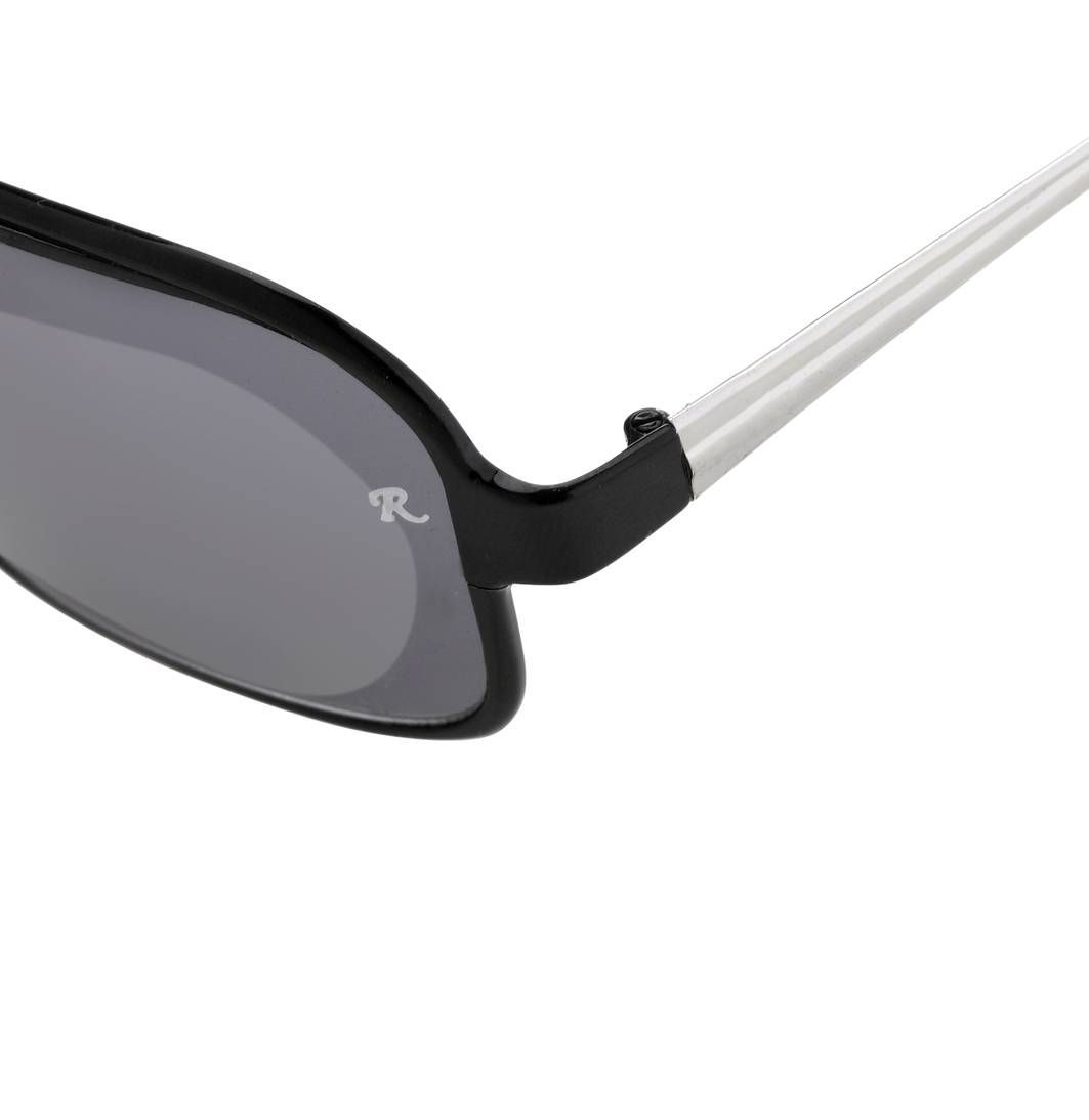 Raf Simons Sunglasses Rectangular Black and Grey Lenses Category 4 - RAF19C1SUN - Watches & Crystals