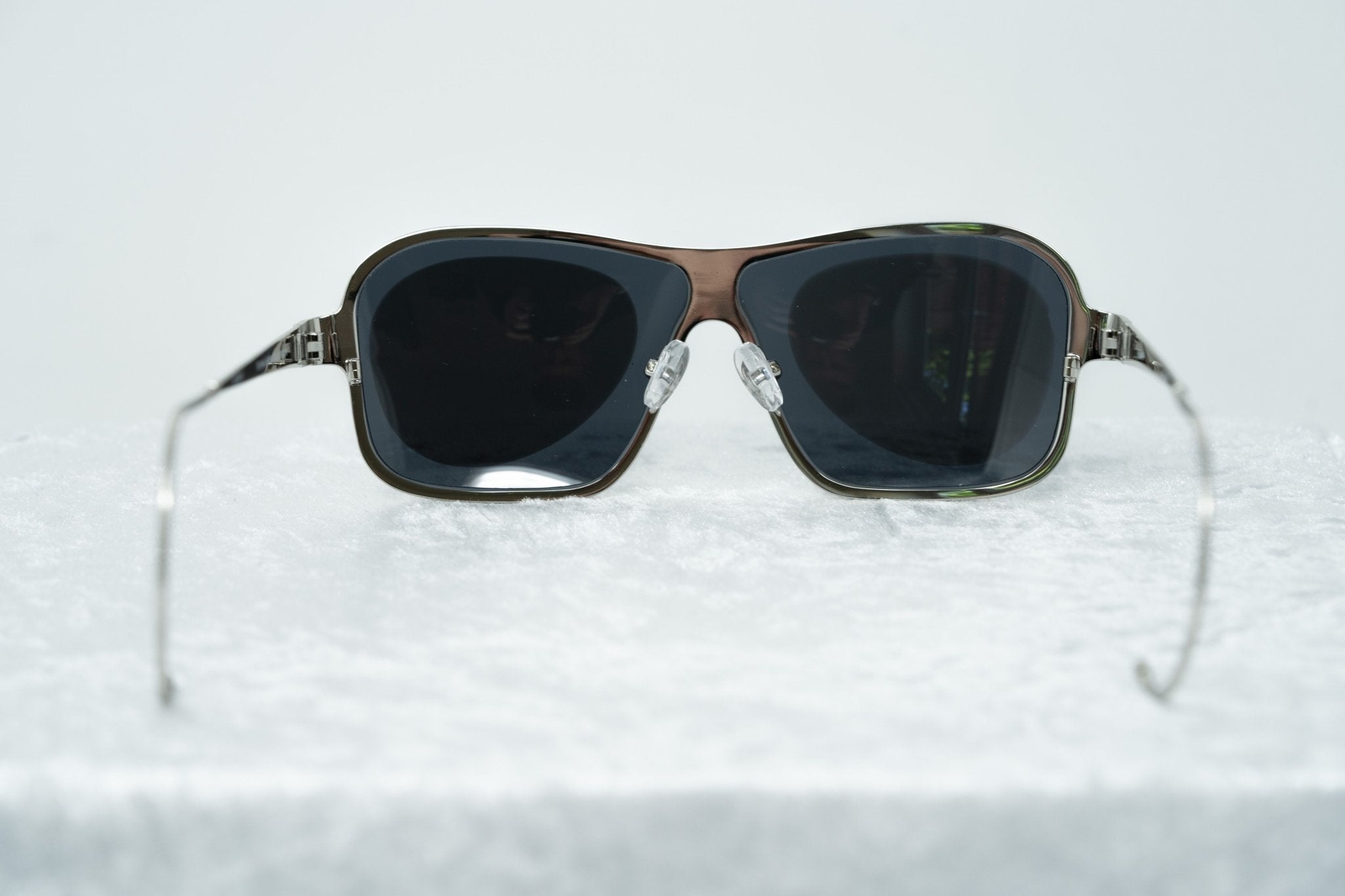 Raf Simons Sunglasses Rectangular Silver and Grey Lenses Category 4 - RAF19C2SUN - Watches & Crystals