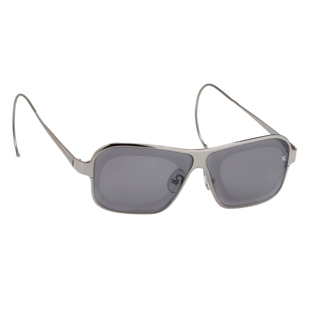 Raf Simons Sunglasses Rectangular Silver and Grey Lenses Category 4 - RAF19C2SUN - Watches & Crystals