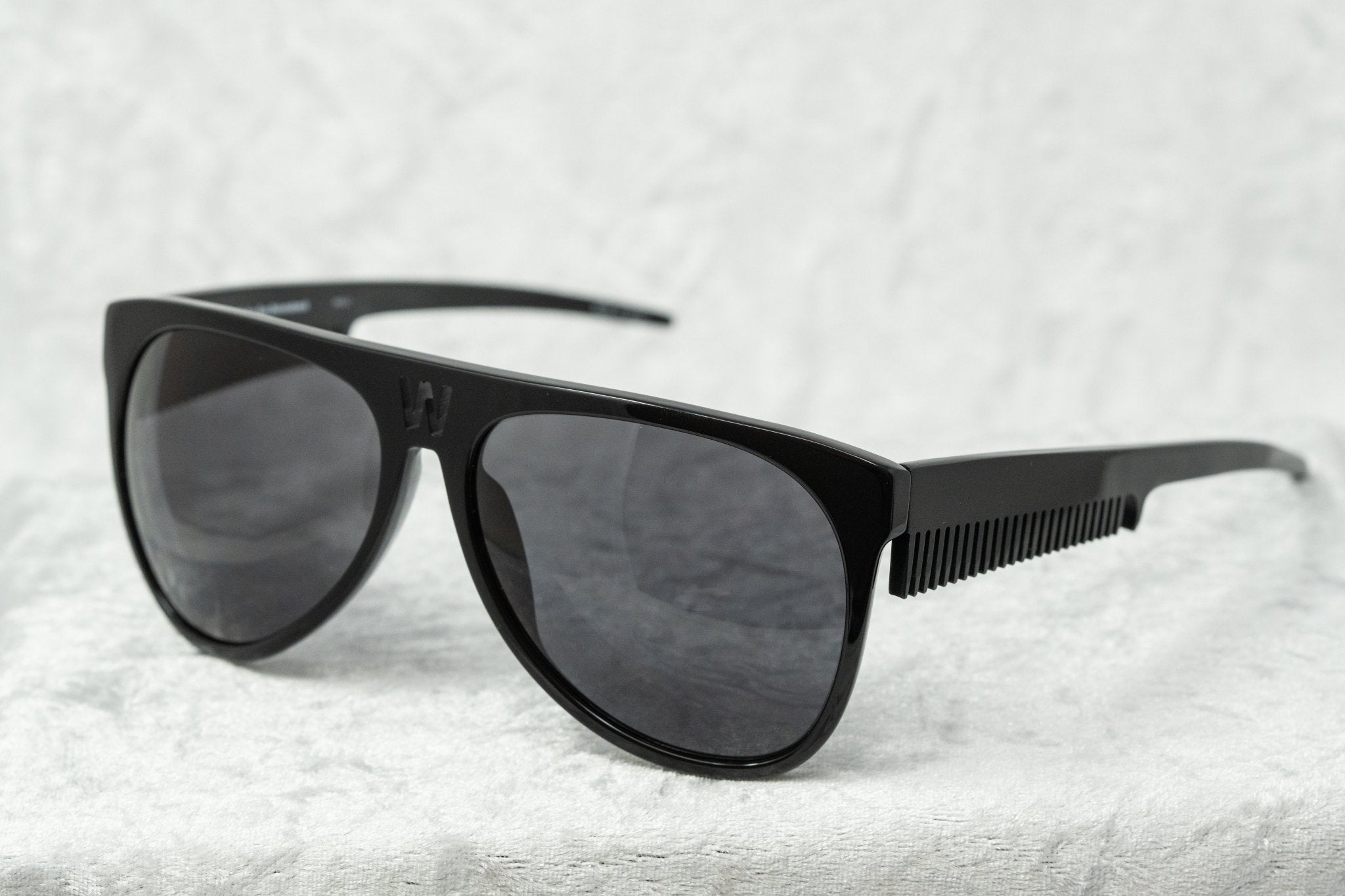 Walter Van Beirendonck Sunglasses Black and Grey Lenses - WVB4C1SUN - Watches & Crystals