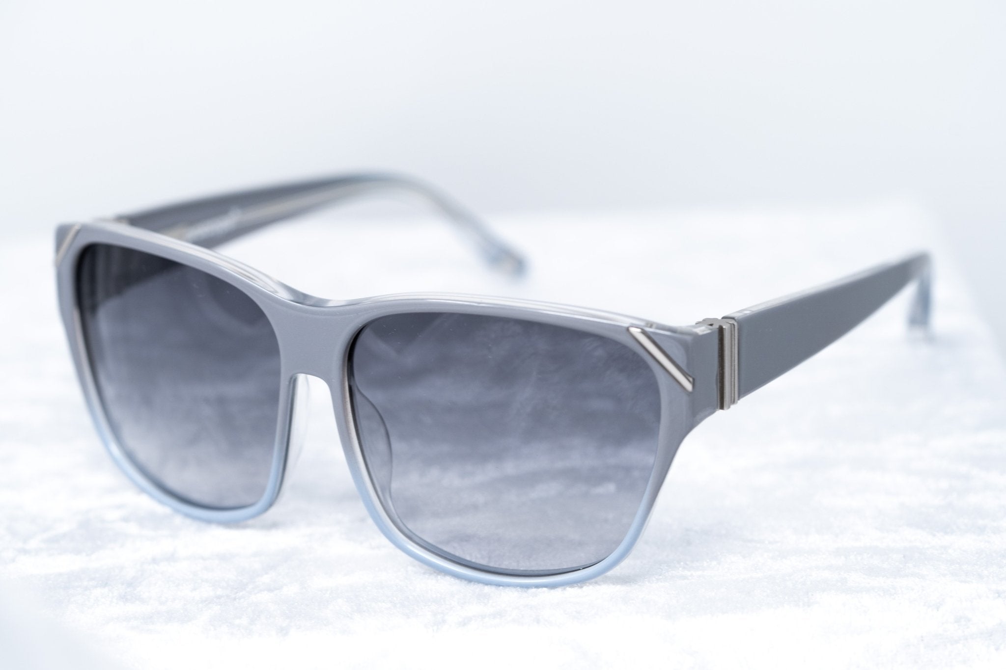 Yohji Yamamoto Unisex Sunglasses Square Grey and Grey Lenses - YY15C2SUN - Watches & Crystals